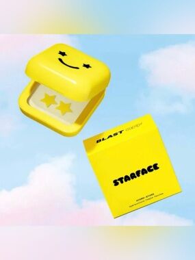 Clear Patch Sheet with Four Yellow Star Stickers